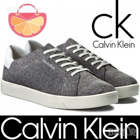 ПРОМО 🍊 CALVIN KLEIN 🍊 Дамски спортни обувки PALE BLACK № 37-38-39-40 нови с кутия, снимка 1 - Кецове - 26668743