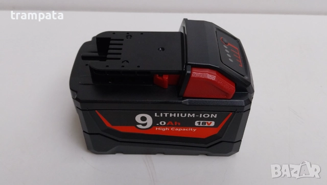 НАЙ ДОБРАТА ОФЕРТА НОВА Батерия 18V / 9Ah за Milwaukee М18, снимка 3 - Винтоверти - 52366646