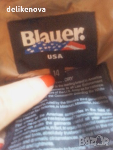 Blauer USA. Size M Пухено яке с гугла. , снимка 8 - Якета - 33769402