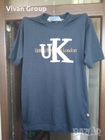Мъжка тениска London UK, снимка 1 - Тениски - 38250962