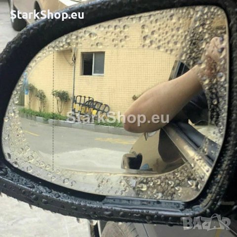 2в1 Защитно фолио за огледала против дъжд и отблясъци, снимка 4 - Аксесоари и консумативи - 39972757
