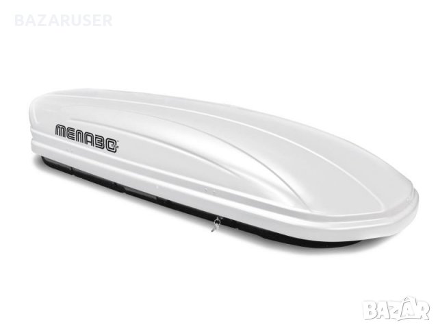Багажник за покрив MENABO Mania 460 DUO Бял 35300000 /Гаранция 12 месеца/