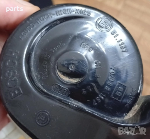 Клаксон БМВ Е39 - E9011157, снимка 3 - Части - 52556659