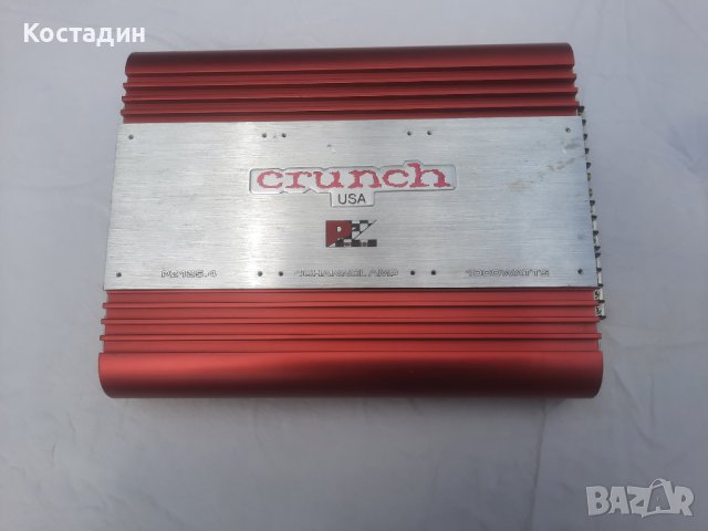 Авто усилвател Crunch PZ 125.4 4-канален 1000 вата , снимка 4 - Аксесоари и консумативи - 40879356