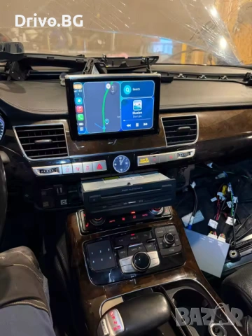 Гаранция! Висококачествен Carplay и Android Auto за Audi A8 D4 с 3G, снимка 5 - Аксесоари и консумативи - 54328939
