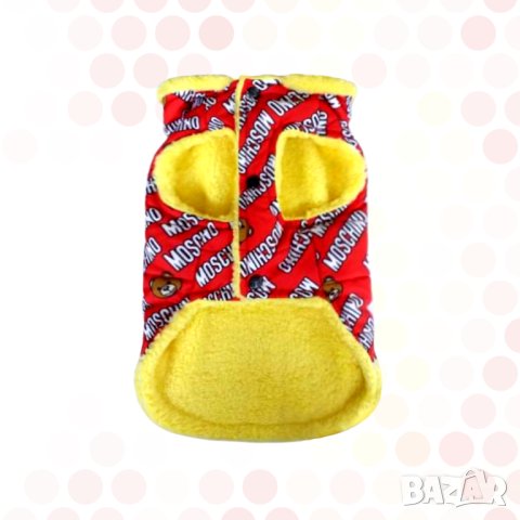 Яке за куче XL . Луксозни дрехи за кучета. Кучешки дрехи. Якета за кучета. Елек за куче. Мошино , снимка 3 - За кучета - 34257386