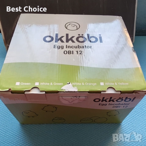 Автоматичен инкубатор 12 яйца Okköbi OBI-12, снимка 4 - За птици - 52731165