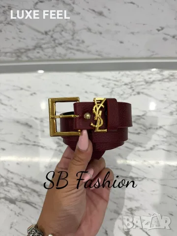 Miu Miu ⚜️ Louis Vuitton ⚜️YSL⚜️Дамски Колани , снимка 7 - Колани - 56090633