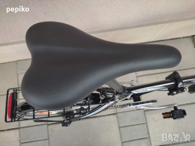 Продавам колела внос от Германия двойно сгъваем велосипед  BLACK PRO BIKE 20 цола, снимка 11 - Велосипеди - 39675186