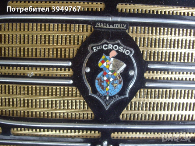 Стар акордеон 120 баса., снимка 3 - Антикварни и старинни предмети - 52458920