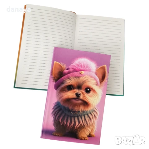 6010 Бележник тефтер Сладко кученце, A6, 64 листа, твърди корици