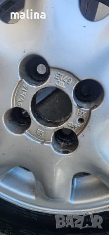 Джанти с гуми 14-ки 4х100 за Опел , снимка 5 - Гуми и джанти - 50917671