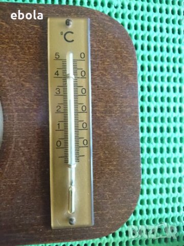Барометър и термометър , снимка 5 - Антикварни и старинни предмети - 29482165