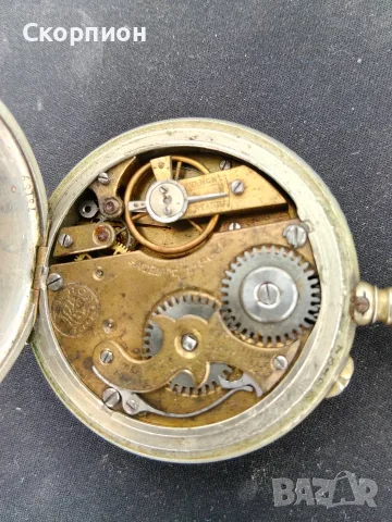 Швейцарски джобен часовник - ROSKOPF PATENT GENEVE 1900г. - КЛАСИКА В ЖАНРА - ПРОМОЦИЯ, снимка 8 - Джобни - 48834115