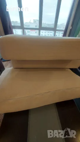 Триместен разтегателен диван размер 190см с функция  сън +дюшек, снимка 10 - Дивани и мека мебел - 48214689