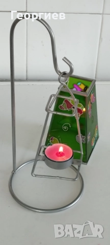 Пепелници,свещници порцелан,цветно стъкло,инокс., снимка 6 - Лули - 51892097