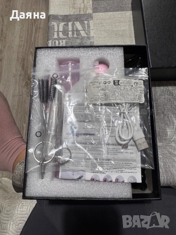 Airbrush комплект с 6 цвята – отлично състояние, снимка 3 - Педикюр и маникюр - 53179706