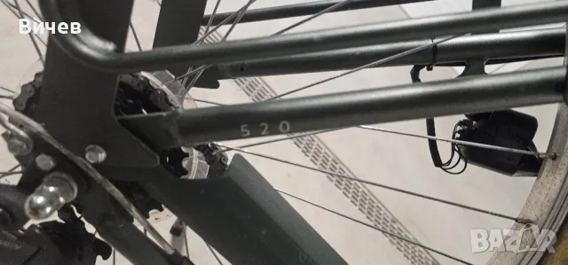 Продавам градски велосипед B- Twin ELOPS 520 28 цола, снимка 8 - Велосипеди - 50162307
