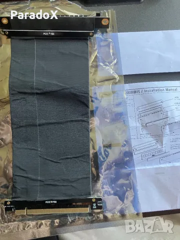 GPU Вертикален монтаж, снимка 3 - Кабели и адаптери - 50152926