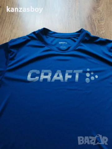 Craft - страхотна мъжка тениска КАТО НОВА L, снимка 2 - Тениски - 49496781