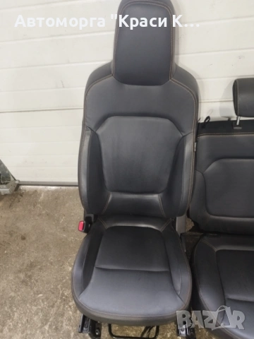 Седалки предни и задни за Дачия SPRING electric2023г кожени перфектни, снимка 3 - Части - 53153593