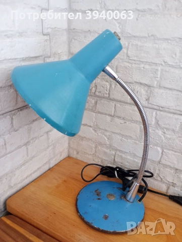Стара настолна лампа работна колекция, снимка 11 - Други ценни предмети - 50646061