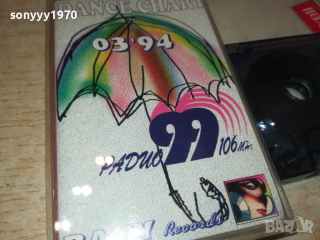 DANCE CHART 03,94-TAPE 1306251701, снимка 7 - Аудио касети - 50656760