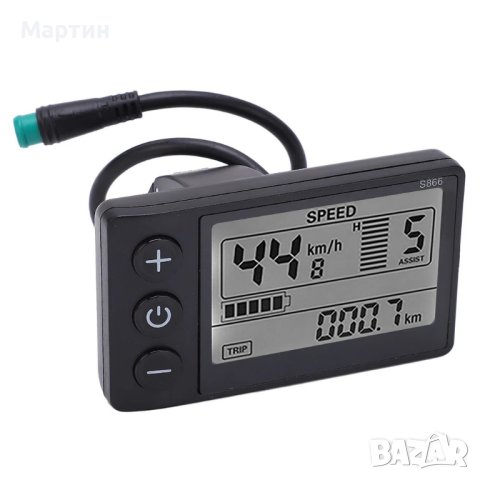 Дисплей S866 LCD 24V-36V-48V, снимка 9 - Друга електроника - 42823467