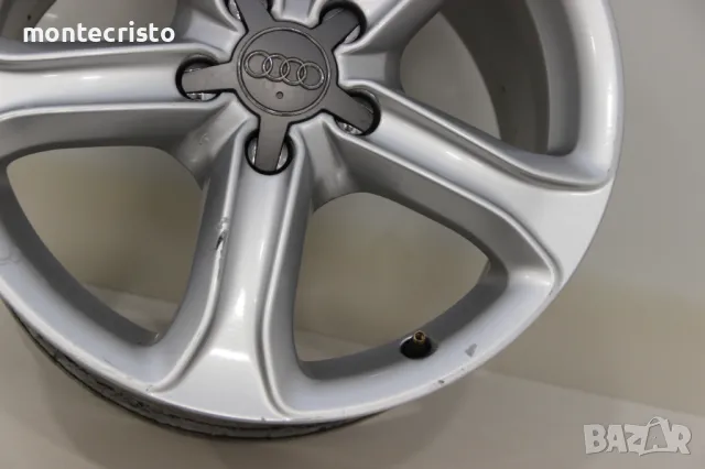 Алуминиева джанта Audi A4 B8 (2007-2015г.) 8K0 601 025 BK / 8K0601025BK / 17 цола / 5x112 66.5, снимка 8 - Гуми и джанти - 47601949