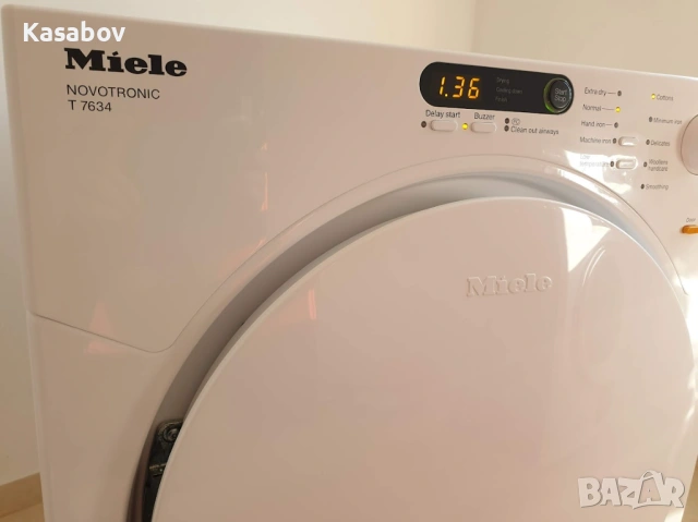 Сушилня Miele T7634 Novotronic 12м Гаранция Миеле Коминна Въздуховодна, снимка 2 - Сушилни - 53068754