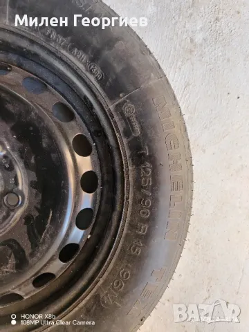 резервна гума тип патерица за БМВ BMW , снимка 3 - Гуми и джанти - 48355105