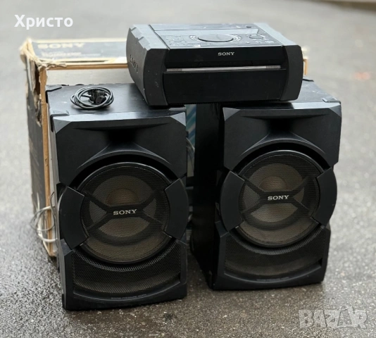 Аудио система Sony SHAKE-X30 High Power, Bluetooth, NFC, Party music, снимка 2 - Аудиосистеми - 53265975