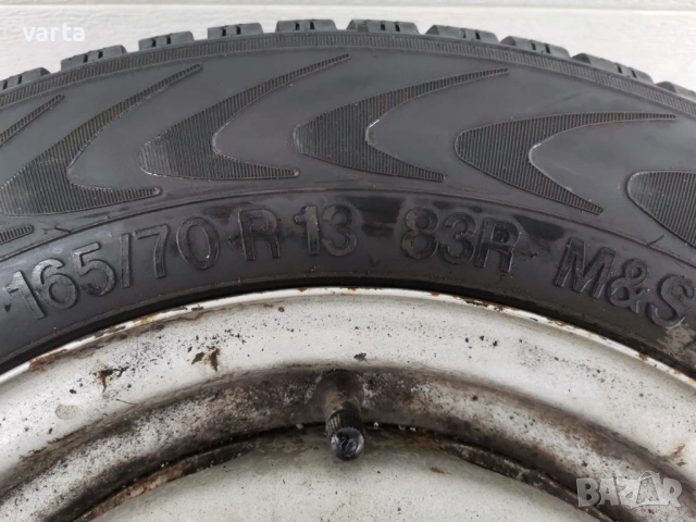 4бр зимни гуми VRЕDESTEIN SNOWTRAC 165/70/13, снимка 5 - Гуми и джанти - 53088151