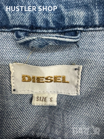Дамско дънково яке DIESEL. Размер S, снимка 7 - Якета - 53950302