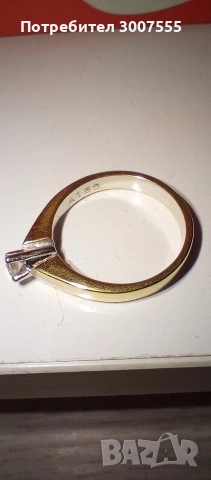 дамски златен пръстен , снимка 5 - Пръстени - 52850462