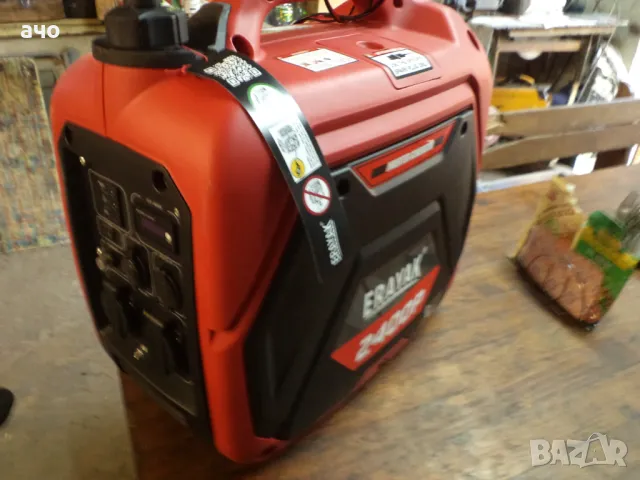 Инверторен генератор за ток-2400W, снимка 11 - Генератори - 47751628