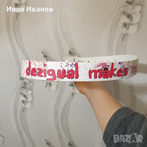 Desigual секси колан от естествена кожа , снимка 2 - Колани - 44281129