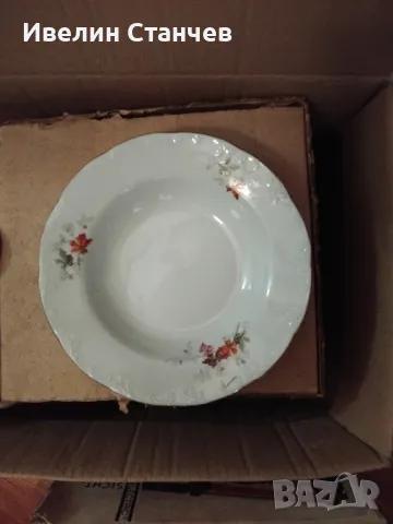 Чинии нови комплект 12 броя сервиз за супа , снимка 2 - Чинии - 48415249