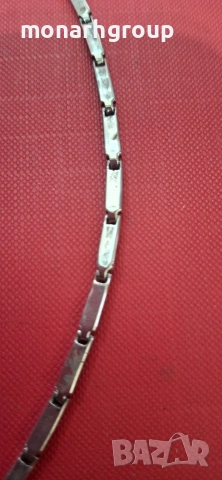 Сребърно колие, снимка 5 - Колиета, медальони, синджири - 54155925