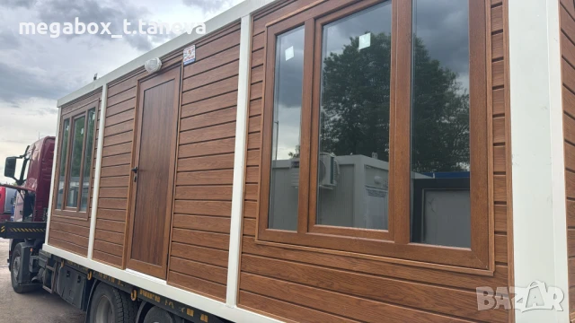 контейнер, Сглобяема конструкция Офис, Жилище с две помещения и  баня с тоалетна ОТ ПРОИЗВОДИТЕЛ 🎁 , снимка 2 - Офиси - 48809636