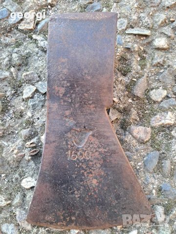 Стара брадва 1600гр, снимка 2 - Колекции - 48800374