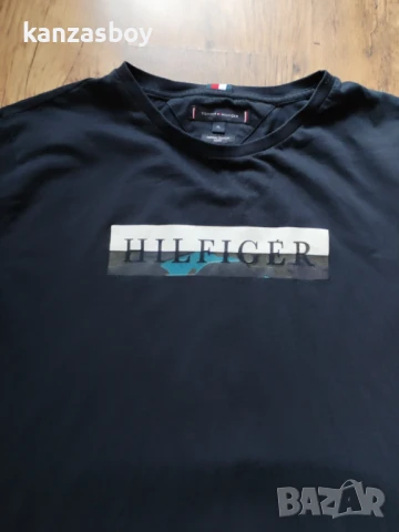 tommy hilfiger - страхотна мъжка тениска XL, снимка 3 - Тениски - 50760232
