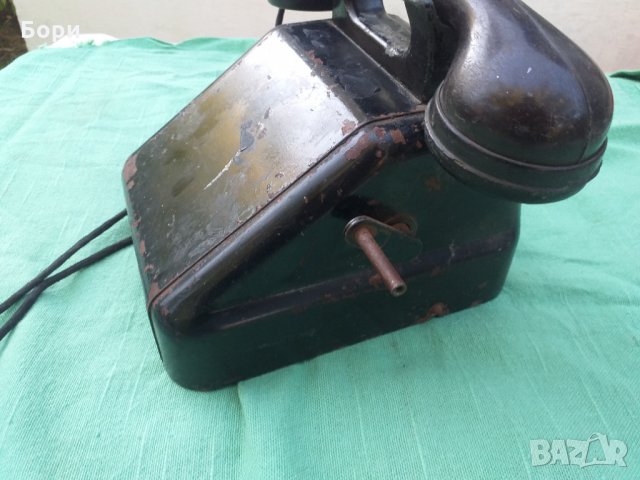 SABA 1946г Телефон с манивела, снимка 4 - Стационарни телефони и факсове - 34542473