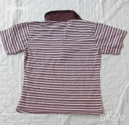 Тениска с яка, снимка 2 - Тениски - 33711391