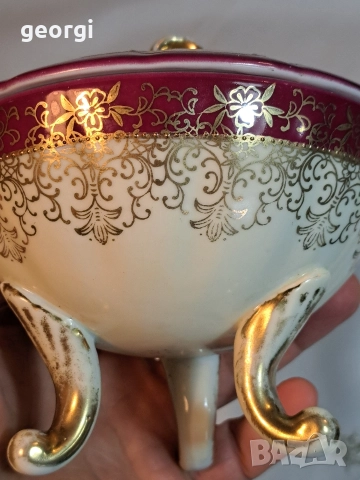 порцеланова бижутерка Ромео и Жулиета с позлата 31/1, снимка 5 - Колекции - 52985465