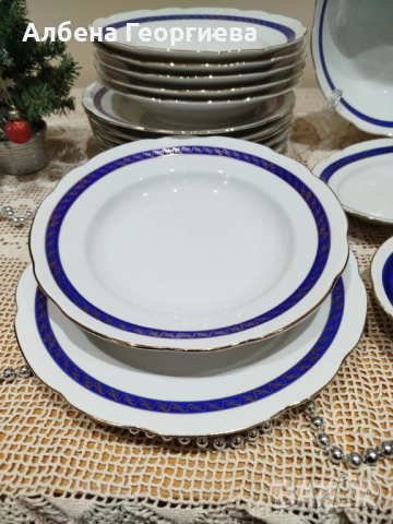 Полски порцелан  ,,Ćmielów"💐, снимка 5 - Сервизи - 52592830