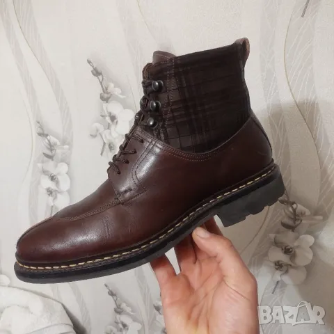 луксозни Heschung Ginkgo боти до глезена  номер 41 ,5-42, снимка 6 - Мъжки боти - 48951297