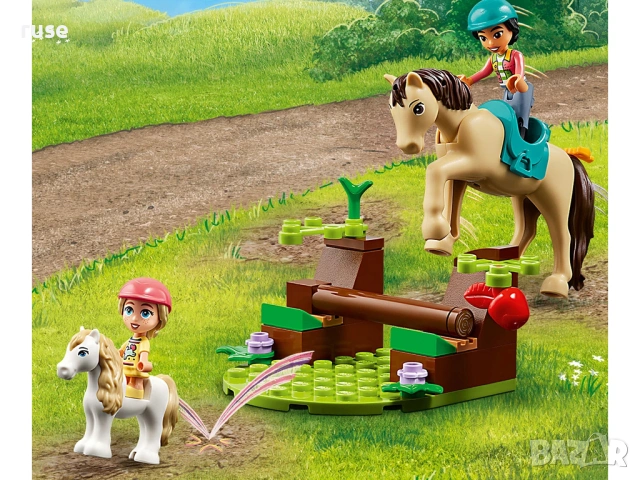 НОВИ! LEGO® Friends 42634 Ремарке за кон и пони, снимка 7 - Конструктори - 54123727