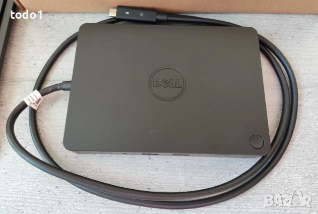 Докинг-станция Dell Dock WD15, USB-C, зарядно 130W, снимка 3 - Лаптоп аксесоари - 54266178