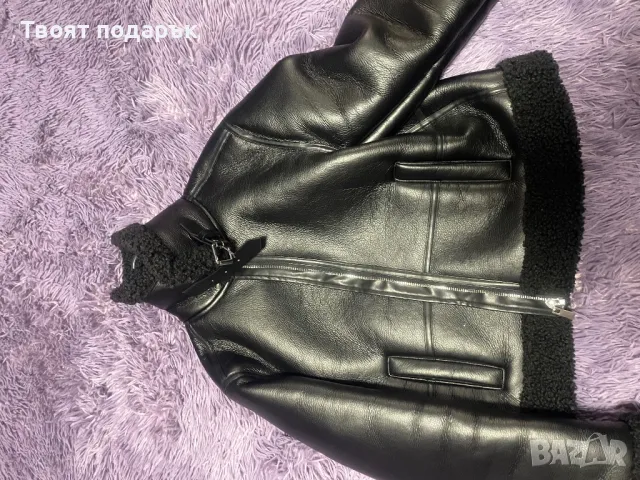 Зимно яке с каракул Twinset , снимка 4 - Якета - 50285971